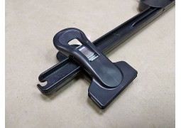 Вішалка-прищіпка для брюк, юбок, штанів на 36см (чорна)